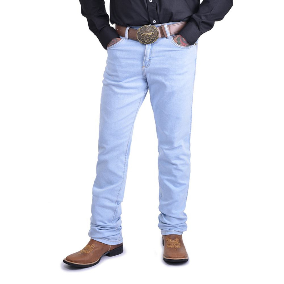 Calça jeans masculina store wrangler